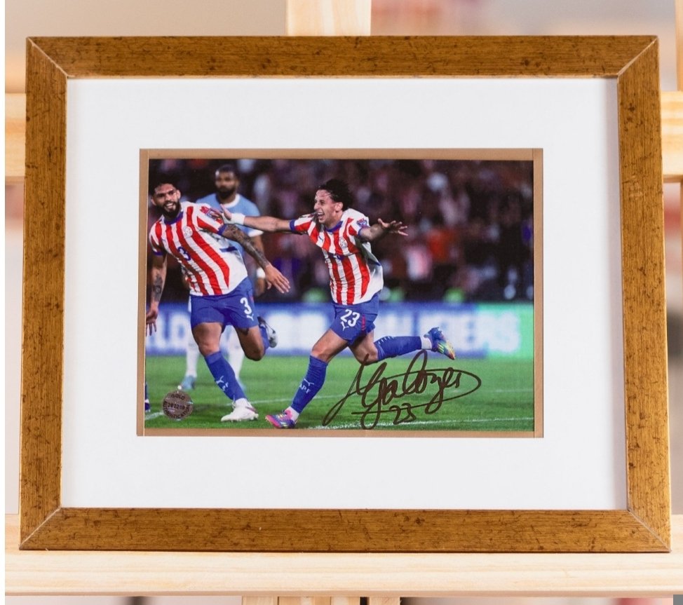 🇵🇾 Tremenda Fotografía autógrafiada por Matías Galarza 💯🤩🔝